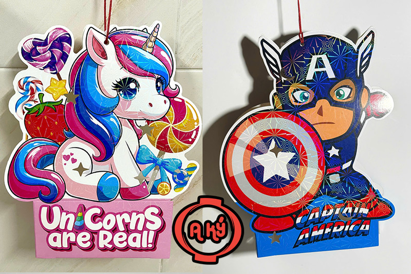 đèn giấy phản quang